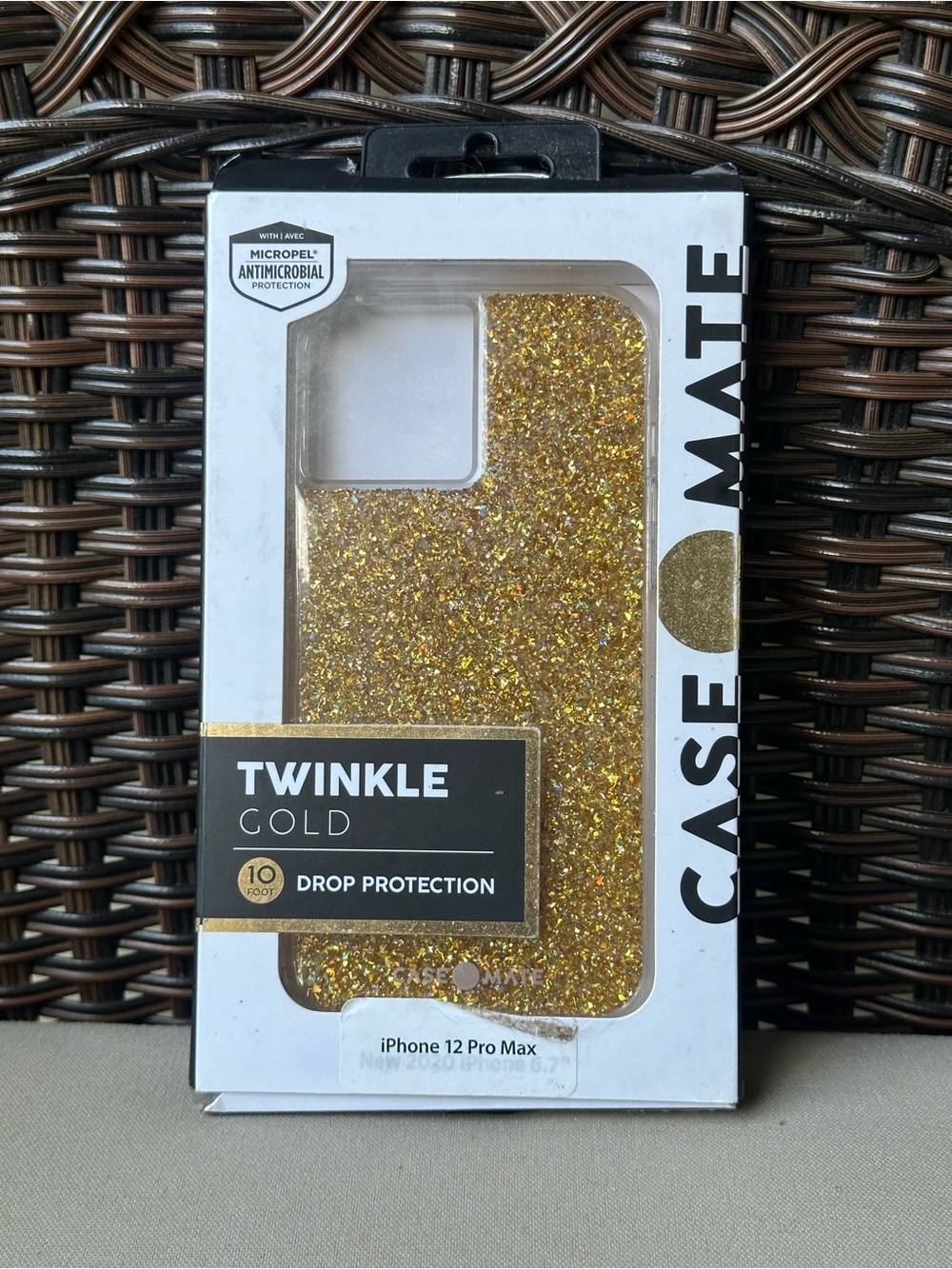 *FREE Casemate Gold Twinkle Phone Case for iPhone 12 Pro Max*